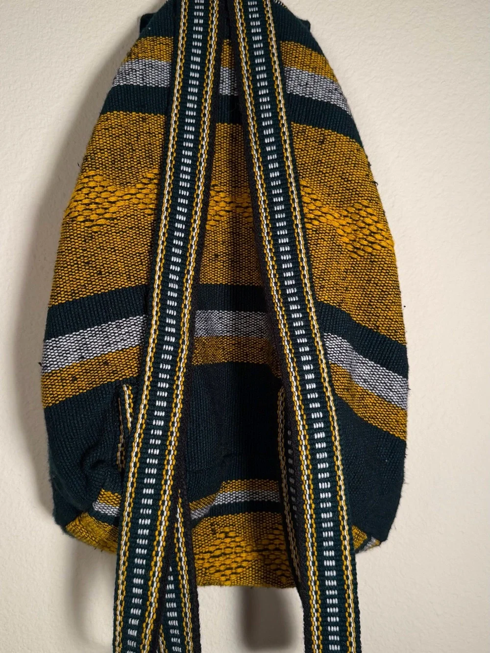 Green Bay Packers Knit Baja Backpack Drawstring Bag